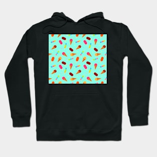 Cute Ice Cream Pattern Hoodie